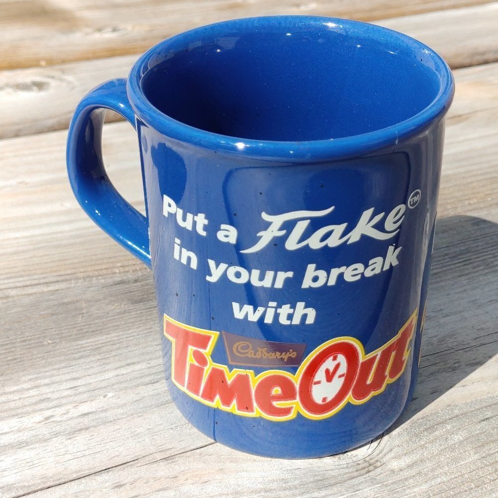 Cadbury's Chocolate Time Out Coffee Mug "Put a Fla